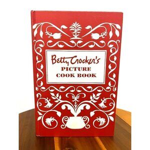 Vintage Betty Crocker Picture Cook Book 1950 Hardcover First Edition Recipes USA